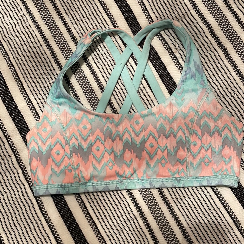 Ivivva by Lululemon reversible sports bra girls 10